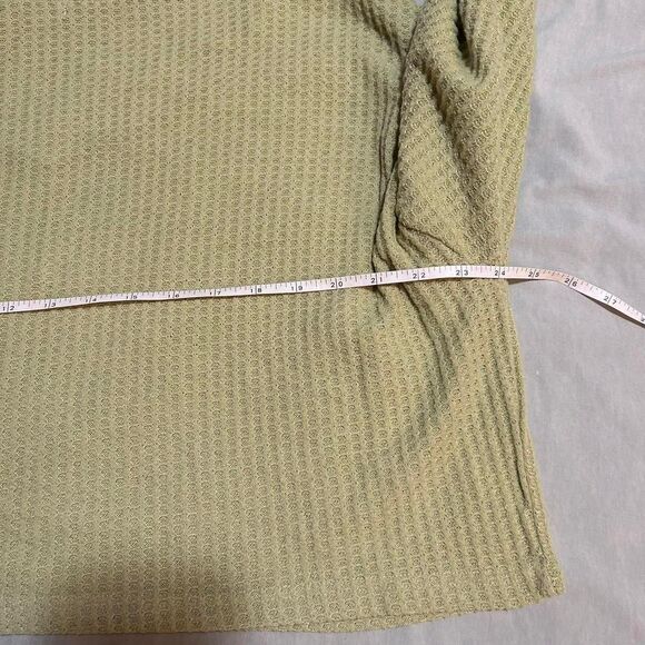 Light Green thermal crop top - Picture 6 of 8